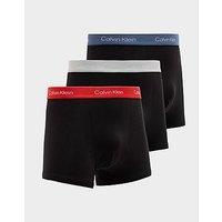 Calvin Klein 3-Pack Icon Relaxed Trunks - Black