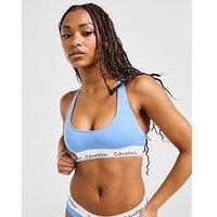 Calvin Klein Underwear Modern Cotton Bralette - Blue - Womens