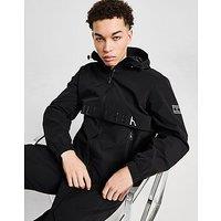 Tommy Hilfiger Branded Full Zip Jacket - Black - Mens