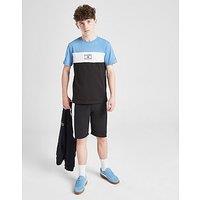 Tommy Hilfiger Colour Block T-Shirt/Shorts Set Junior - Black