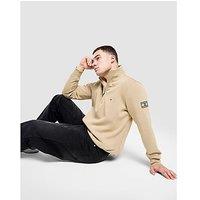 Tommy Hilfiger 1/4 Zip Sweatshirt - Brown - Mens