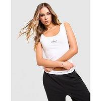 Calvin Klein Tank Top - White - Womens