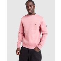 Tommy Hilfiger Small Logo Sweatshirt - Pink - Mens