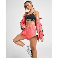 PE Nation Impact Woven Colour Block Shorts - Pink - Womens