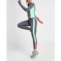 PE Nation Replay Colour Block Leggings - Grey - Womens