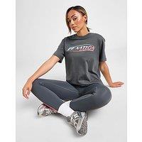 PE Nation Relax Fit T-Shirt - Grey - Womens