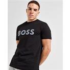 BOSS Large Logo T-Shirt - Black - Mens
