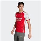 adidas Arsenal FC 2023/24 Home Shirt - Red - Mens
