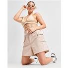 adidas Originals 3-Stripes Cargo Shorts - Brown - Womens