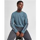 Fred Perry Long Sleeve Tape Ringer T-Shirt - Blue - Mens