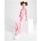 JUICY COUTURE Girls' Glitter Full Zip Hooded Tracksuit Children - Pink