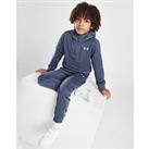 Under Armour Grid Hooded Tracksuit Children - Grey