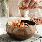 Eco-friendly Coconut Bowls & Spoons Set of 4