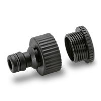 Karcher - Tap connector 1" with 3/4" thread reducer