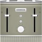 Kenwood Elegancy Sage Green 4 Slot Toaster TFP10.A0GN