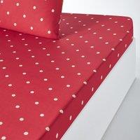 Edelweiss Polka Dot Cotton Fitted Sheet