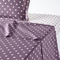 Clarisse Polka Dot Cotton Flat Sheet