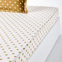 Clarisse Polka Dot 100% Cotton Fitted Sheet