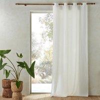 Private 100% Pre-Washed Linen Curtain with Eyelets