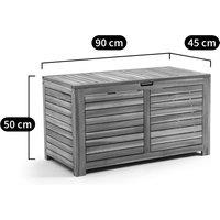 Garden Acacia Storage Chest L90cm