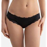 Pack of 3 Knickers in Cotton with Lace Trim