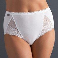 Pack of 2 Midi Knickers in Cotton and Lace