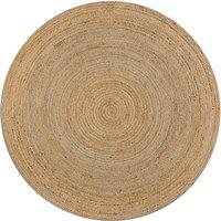 Hempy Hand Woven 160cm Diameter Round Jute Rug