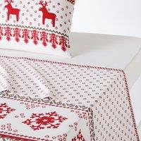 Ovelis Winter Print 100% Cotton Flat Sheet