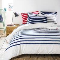 Malo Striped 100% Cotton Duvet Cover