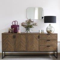 Elda Mercurised Glass Lamp Base