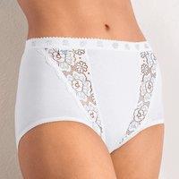 Pack of 4 Chic Maxi Knickers in Cotton Mix