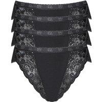 Pack of 4 Chic Knickers in Cotton Blend