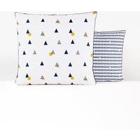 Digna Geometric 100% Cotton Percale 180 Thread Count Pillowcase