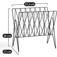 Niouz Metal Wire Magazine Rack