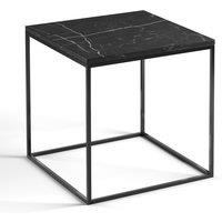 Mahaut Marble & Metal Side Table