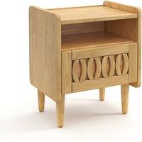 Malu Vintage Oak Bedside Table