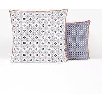 Zehia Tiled 100% Cotton Pillowcase