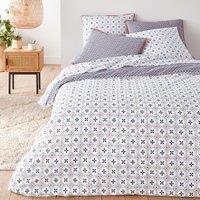 Zehia Tiled 100% Cotton Duvet Cover