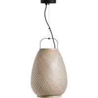 Titouan Bamboo & Rice Paper Pendant Ceiling Light, by E. Gallina