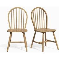 Set of 2 Windsor Spindle Back Chairs