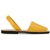 Avarca Leather Flat Sandals