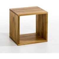 Box Oak Storage Cube