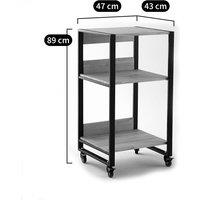 Hiba Serving Trolley with Casters