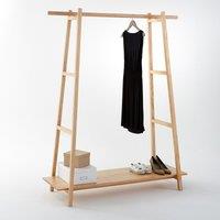 Uyen Solid Pine Ladder Clothes Rack