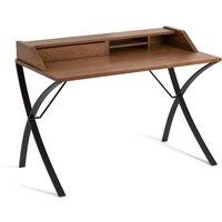 Epitre Walnut & Metal Secretary Desk