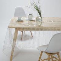 Transparent Polka Dot PVC Tablecloth