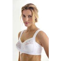 Non-Underwired Bra in Cotton Mix