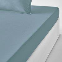 Scenario 30cm High 100% Cotton Percale 200 Thread Count Fitted Sheet