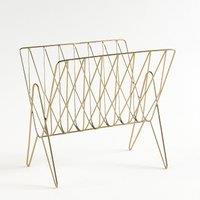 Niouz Metal Wire Magazine Rack