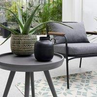 Iswik Cement Tile Indoor/Outdoor Flatwoven Rug